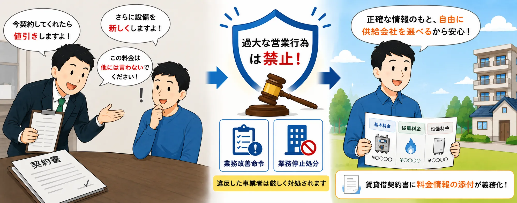 過大な営業行為の禁止